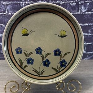 Vintage Tonala Mexican Hand Painted Plates